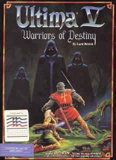 Ultima V: Warriors of Destiny - C64 Cover & Box Art