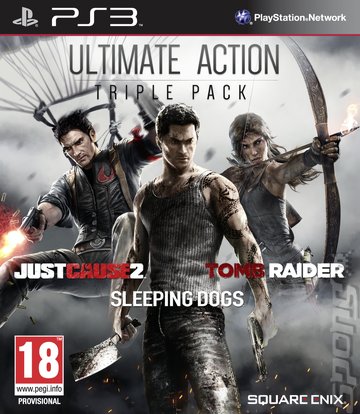 Ultimate Action: Triple Pack - PS3 Cover & Box Art
