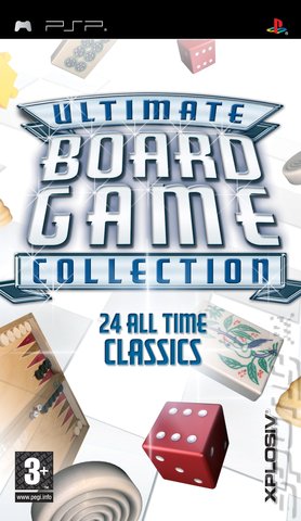 Ultimate Board Game Collection - PSP Cover & Box Art