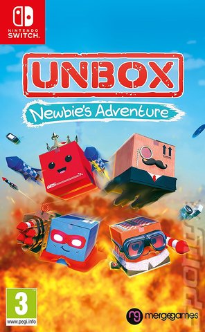 Unbox: Newbies Adventure - Switch Cover & Box Art