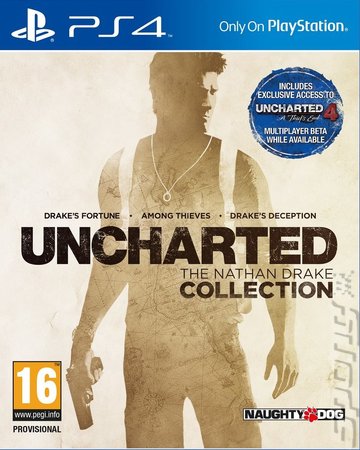Uncharted: The Nathan Drake Collection - PS4 Cover & Box Art