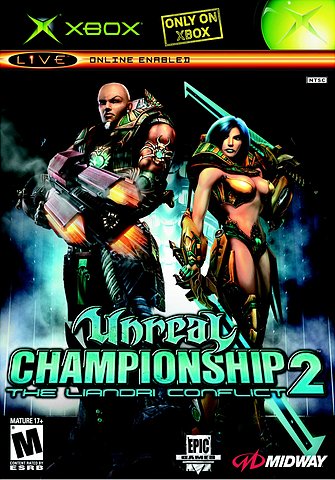 Unreal Championship 2: The Liandri Conflict - Xbox Cover & Box Art