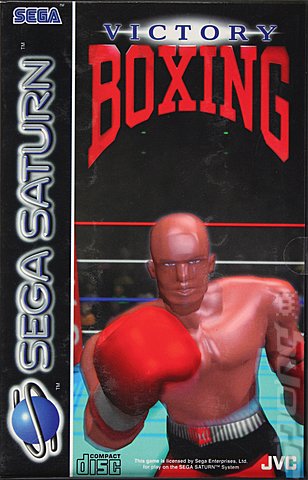 Victory Boxing - Saturn Cover & Box Art
