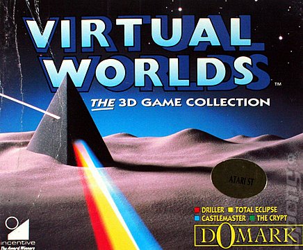 Virtual Worlds: The 3D Game Collection - ST Cover & Box Art