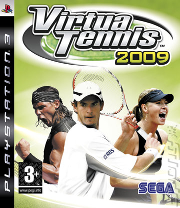 Virtua Tennis 2009 - PS3 Cover & Box Art