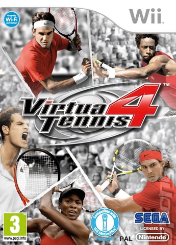 Virtua Tennis 4 - Wii Cover & Box Art