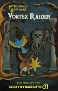Vortex Raider - C64 Cover & Box Art