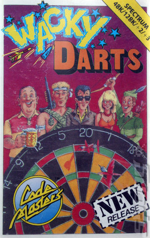 Wacky Darts - Spectrum 48K Cover & Box Art