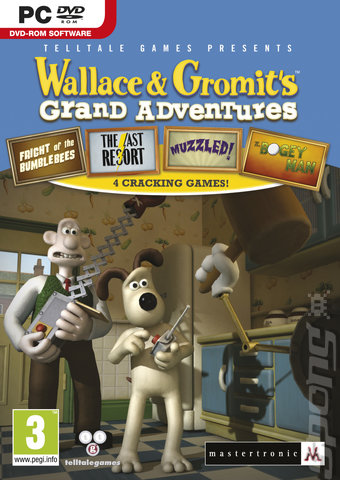 Wallace & Gromit's Grand Adventures - PC Cover & Box Art