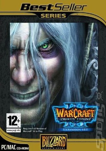 Warcraft III: The Frozen Throne - PC Cover & Box Art