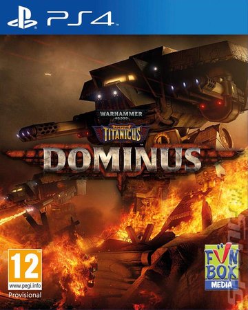 Warhammer 40,000: Adeptus Titanicus: Dominus - PS4 Cover & Box Art