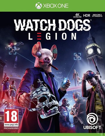 Watch Dogs Legion - Xbox One Cover & Box Art