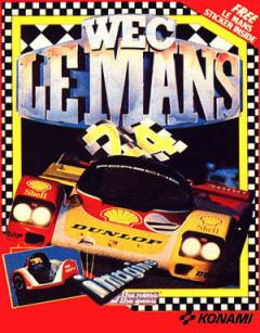 WEC Le Mans - C64 Cover & Box Art