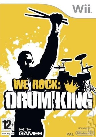 We Rock: Drum King - Wii Cover & Box Art