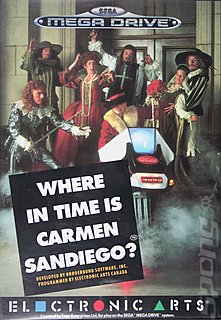 Where in Time is Carmen Sandiego? (Sega Megadrive)