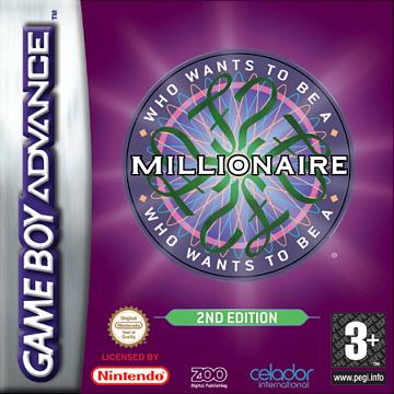 Who Wants To Be A Millionaire? 2nd Edition - GBA Cover & Box Art