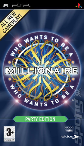 Who Wants to be a Millionaire? Party Edition - PSP Cover & Box Art