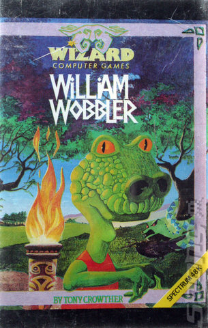 William Wobbler - Spectrum 48K Cover & Box Art