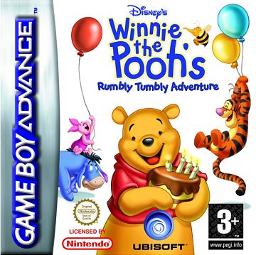 Winnie the Pooh's Rumbly Tumbly Adventure - GBA Cover & Box Art