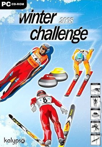 Winter Challenge 2008 - PC Cover & Box Art