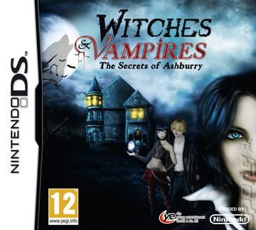Witches & Vampires: The Secrets of Ashburry - DS/DSi Cover & Box Art