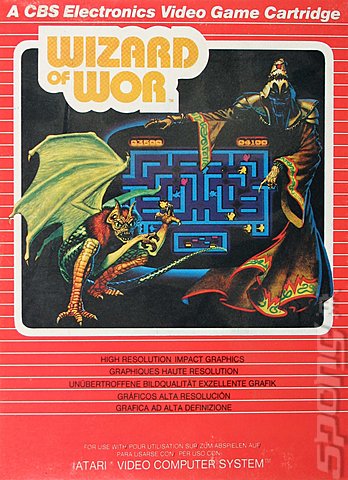 Wizard of Wor - Atari 2600/VCS Cover & Box Art