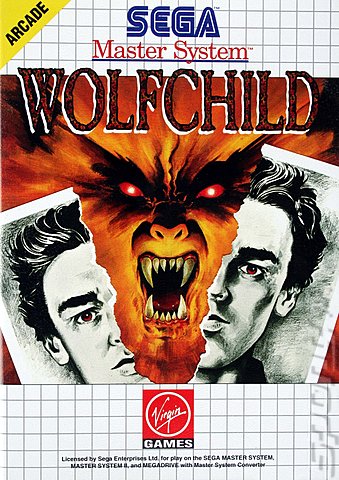 Wolfchild - Sega Master System Cover & Box Art