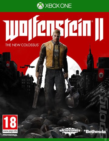 Wolfenstein II: The New Colossus - Xbox One Cover & Box Art