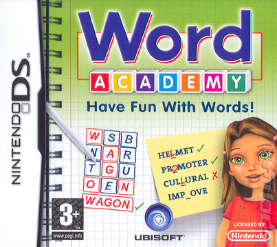 Word Academy - DS/DSi Cover & Box Art