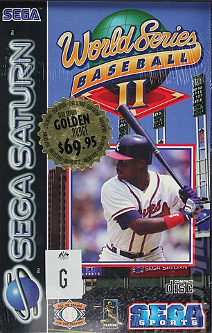 World Series Baseball 2 - Saturn Cover & Box Art