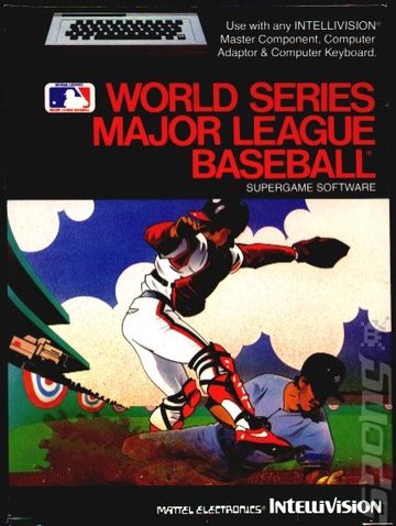 World Series Major League Baseball - Intellivision Cover & Box Art