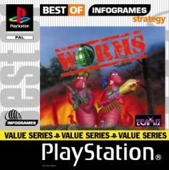 Worms - PlayStation Cover & Box Art