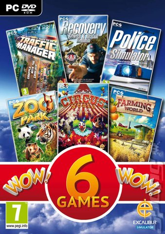 Wow! 6 Game Simulations Collection - PC Cover & Box Art