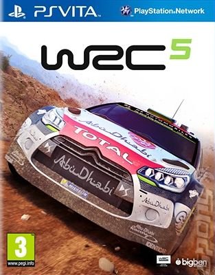 WRC 5 - PSVita Cover & Box Art