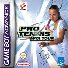 Pro Tennis WTA Tour - GBA Cover & Box Art