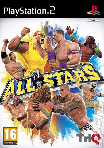 WWE All Stars - PS2 Cover & Box Art