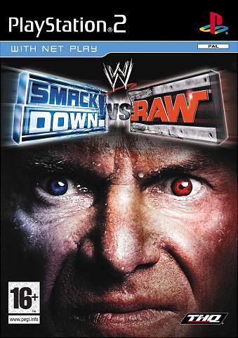 WWE SmackDown! Vs. RAW - PS2 Cover & Box Art