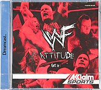 WWF Attitude - Dreamcast Cover & Box Art