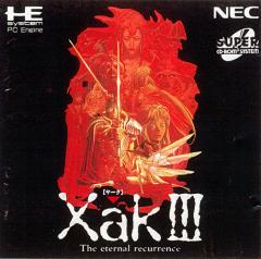 Xak 3 - NEC PC Engine Cover & Box Art