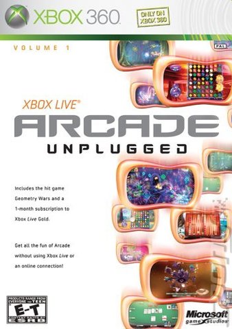 Xbox Live: Arcade Unplugged - Xbox 360 Cover & Box Art