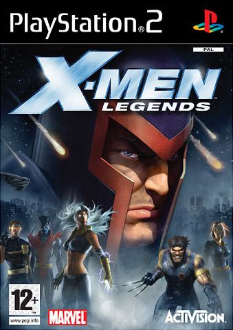 X-Men Legends - PS2 Cover & Box Art