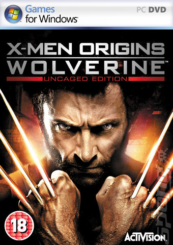 X-Men Origins: Wolverine - PC Cover & Box Art