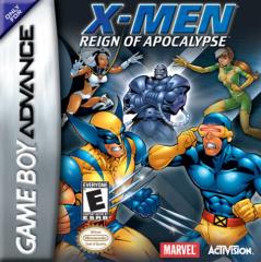 X-Men: Reign of Apocalypse - GBA Cover & Box Art