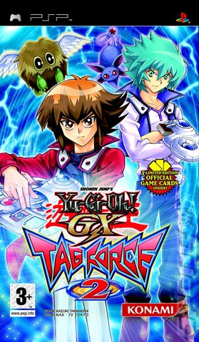 Yu-Gi-Oh! GX Tag Force 2 - PSP Cover & Box Art