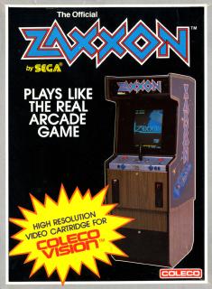 Zaxxon - Colecovision Cover & Box Art