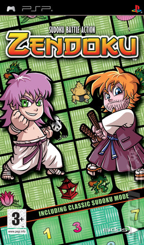Zendoku - PSP Cover & Box Art