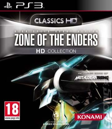 Zone of the Enders HD Collection - PS3 Cover & Box Art