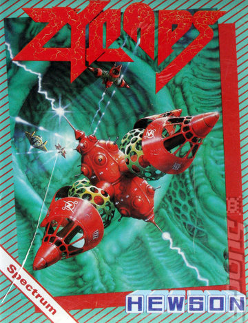 Zynaps - Spectrum 48K Cover & Box Art