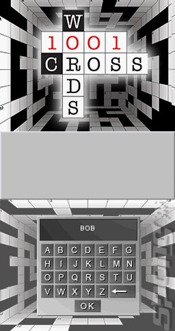 1001 Crosswords - DS/DSi Screen