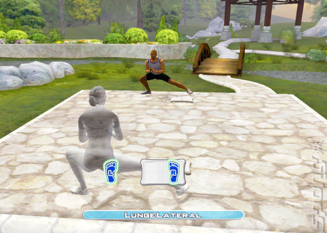 10 Minute Fitness Solution - Wii Screen